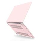 For MacBook Retina 12 A1534 Hollow Cream Style Laptop Plastic Protective Case(Rose Pink) - 1