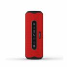 Edifier MB300A Wireless Bluetooth Speaker Portable Waterproof Dazzling Light Smart Speaker, Support TF Card / AUX(Red) - 1