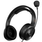 Edifier USB K5000 Mock Exam Headset Online Class Education Oral Training Headset, Cable Length: 2.8m(Black) - 1