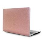 For MacBook Air 13 A1369 / A1466 Plane PC Laptop Protective Case (Flash Rose Gold) - 1