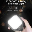 Ulanzi VIJIM VL66 Two-Color Adjustable LED Video Light with 360 Rotation Mount Fill Light(Two-color Temperature) - 2