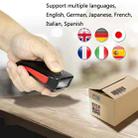 NETUM C750 Wireless Bluetooth Scanner Portable Barcode Warehouse Express Barcode Scanner, Model: C740 One-dimensional - 6