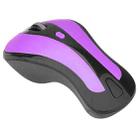 PR-01 1600 DPI 7 Keys Flying Squirrel Wireless Mouse 2.4G Gyroscope Game Mouse(Black Purple) - 1