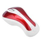 PR-01 1600 DPI 7 Keys Flying Squirrel Wireless Mouse 2.4G Gyroscope Game Mouse(White Red) - 1