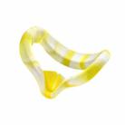VR Silicone Eye Cover Anti-Sweat And Decontamination Color VR Goggles For Oculus Quest 2(White Yellow) - 2