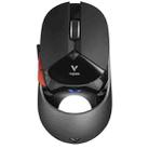 Rapoo VT960 1600 DPI 7 Keys Dual Mode Macro Programmable Symphony RGB Backlit Wireless Gaming Mouse(Black) - 1