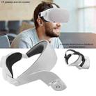 VR Comfortable Do Not Press Your Face Headset Ergonomic VR Headset For Oculus Quest2 - 8