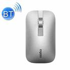 Rapoo M550 1300DPI 3 Keys Home Office Wireless Bluetooth Silent Mouse, Colour: Ordinary Version Silver - 1