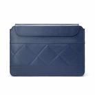 Microfiber Leather Thin And Light Notebook Liner Bag Computer Bag, Applicable Model: 11 inch -12 inch(Blue) - 1