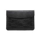 Horizontal Litchi Texture Laptop Bag Liner Bag For MacBook 12 Inch A1534(Liner Bag Black) - 1