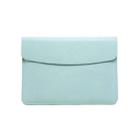 Horizontal Litchi Texture Laptop Bag Liner Bag For MacBook 15 Inch A1707 / 1990(Liner Bag Green) - 1