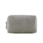 2 PCS  Portable Digital Accessory Leather Bag Single Layer Storage Bag, Colour: Sheepskin (Gray) - 1