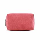 2 PCS  Portable Digital Accessory Leather Bag Single Layer Storage Bag, Colour: Sheepskin (Red) - 1