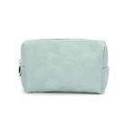 2 PCS  Portable Digital Accessory Leather Bag Single Layer Storage Bag, Colour: Frosted (Fruit Green) - 1