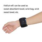Outdoor Sports Phone Arm Bag Elastic Breathable Cycling Running Wrist Bag For Mobile Phones Under 5.5 inch(Rose Red) - 6