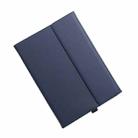 Clamshell  Tablet Protective Case with Holder For MicroSoft Surface Pro3 12 inch(Lamb Pattern / Blue) - 1