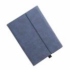 Clamshell  Tablet Protective Case with Holder For MicroSoft Surface Go(Sheepskin Leather / Blue) - 1