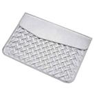 Hand-Woven Computer Bag Notebook Liner Bag, Applicable Model: 12 inch (A1534)(Silver) - 1