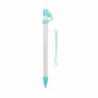 2 PCS 3 In 1 Anti-lost Pen Cap + Anti-lost Conversion Cable + Pen Tip Protective Case Set For Apple Pencil(Night Blue) - 1