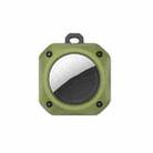 2 PCS For Apple Airtags Positioning Tracker Anti-Drop Anti-Lost Case Printing Protective Case(Green) - 1