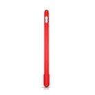 5 PCS Stylus Silicone Protective Case For Apple Pencil 1(Red) - 1