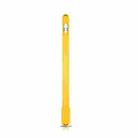 5 PCS Stylus Silicone Protective Case For Apple Pencil 1(Yellow) - 1