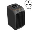 Quiet Fast Heating Household Mini Energy-saving Ceramic Heater, Plug Type:UK Plug(Black) - 1