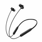 OPPO Enco M33 Hanging Neck Sports Bluetooth Earphones Long Battery Life Gaming Music Headphones(Black) - 1