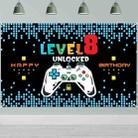 150x90cm Game Console Theme Birthday Background Birthday Party Decoration Banner(2023SRB54) - 1