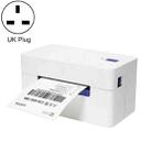 QIRUI 104mm Express Order Printer Thermal Self-adhesive Label Printer, Style:QR-488(UK Plug) - 1