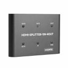 Waveshare 23738 4K HDMI Splitter, 1 In 4 Out, Share One HDMI Source - 1