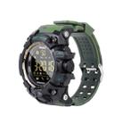 EX16S Sports Smart Watch IP67 Waterproof Outdoor Bluetooth Remote Pedemeter Long Standby (Camouflage Green) - 1