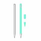 2 Sets 3 In 1 Stylus Silicone Protective Cover + Two-Color Pen Cap Set For Huawei M-Pencil(Mint Green) - 1