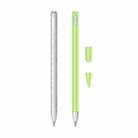 2 Sets 3 In 1 Stylus Silicone Protective Cover + Two-Color Pen Cap Set For Huawei M-Pencil(Matcha Green) - 1