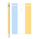 2 PCS 3 in 1 Stylus Frosted Protective Film Sticker Set For Apple Pencil 1(AP010) - 1