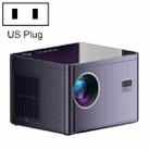 K1 1080P HD Motorized Focus Projector Home 5G Dual-Band WiFi Wireless Projector(US Plug) - 1