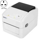 Xprinter XP-420B 108mm Express Order Printer Thermal Label Printer, Style:USB+LAN Port(UK Plug) - 1