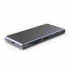 Blueendless Mobile Hard Disk Box Dock Type-C To HDMI USB3.1 Solid State Drive, Style: 6-in-1 (Support M.2 NGFF) - 1