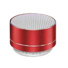 A10 TWS Wireless Bluetooth Mini Portable Speaker, Support TF Card & U Disk & LED(Red) - 1