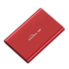 Blueendless T8 2.5 inch USB3.0 High-Speed Transmission Mobile Hard Disk External Hard Disk, Capacity: 500GB(Red) - 1