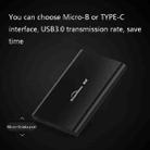 Blueendless T8 2.5 inch USB3.0 High-Speed Transmission Mobile Hard Disk External Hard Disk, Capacity: 500GB(Red) - 4
