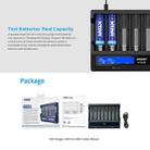 XTAR 8-Slot Battery Charger LCD Display Charger QC3.0 Type C Fast Charger for 21700 / 18650 Battery, Model: VC8 - 6