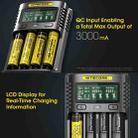 NITECORE Smart LCD Display Automatically Activates Repair USB 4-Slot Charger(UM4) - 5
