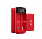 XTAR PB2S DIY Fast Charge Lithium Battery Charger(Red) - 1