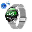 S80 Heart Rate And Blood Pressure Multi-Sports Mode Smart Sports Bracelet,Specification: Silver Steel - 1