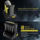 NITECORE 8-Slot High-Power Fast Lithium Battery Charger, Model: I8 - 4