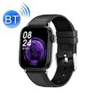 QY03 Smart Business Watch Heart Rate Blood Pressure Step Information Push Sports Bracelet, Colour: Black Belt - 1