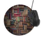 3 PCS Retro Map Round Mouse Pad Game Office Non-Slip Mat, Specification: Not Overlocked 220 x 220mm(Pattern 2) - 1