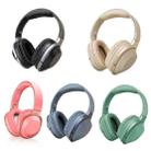 T-02 Macaron Gaming Learning Heavy Bass Foldable Bluetooth Headset(Black) - 2