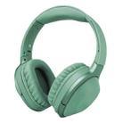 T-02 Macaron Gaming Learning Heavy Bass Foldable Bluetooth Headset(Green) - 1